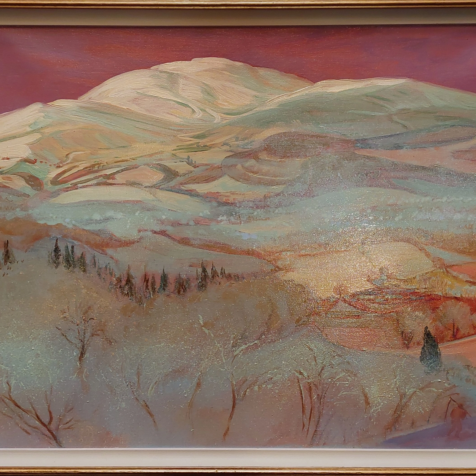 Passing Snowstorm Over The Dee Valley