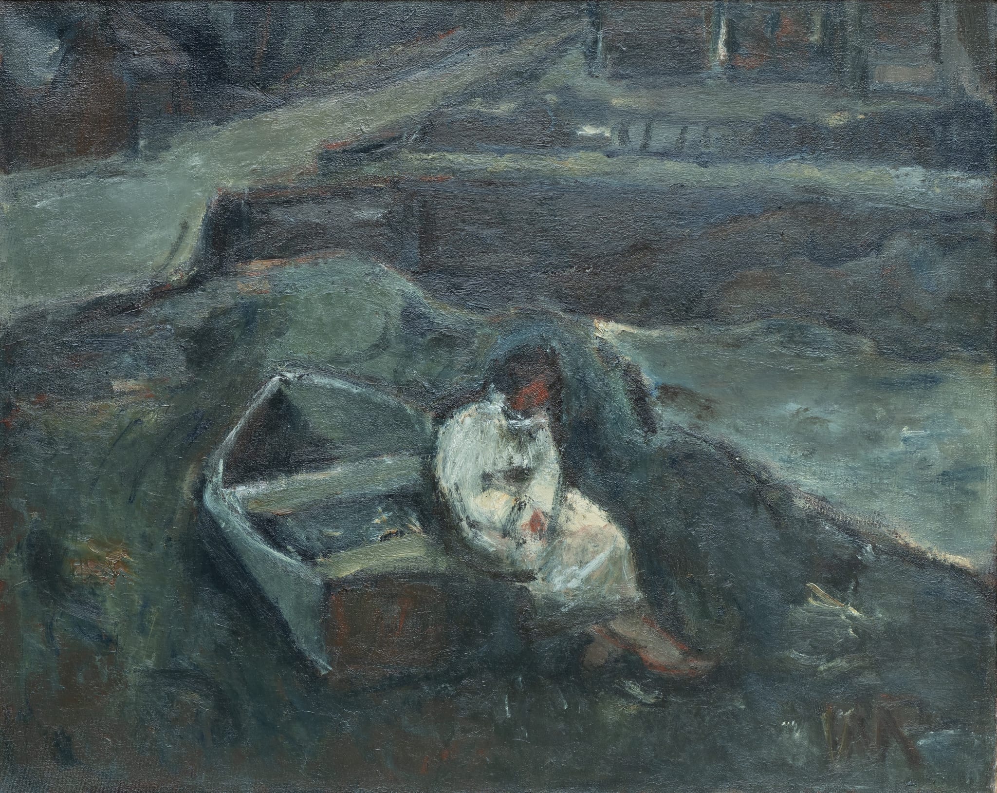 Phyllis at Creswell Quay, Pembs