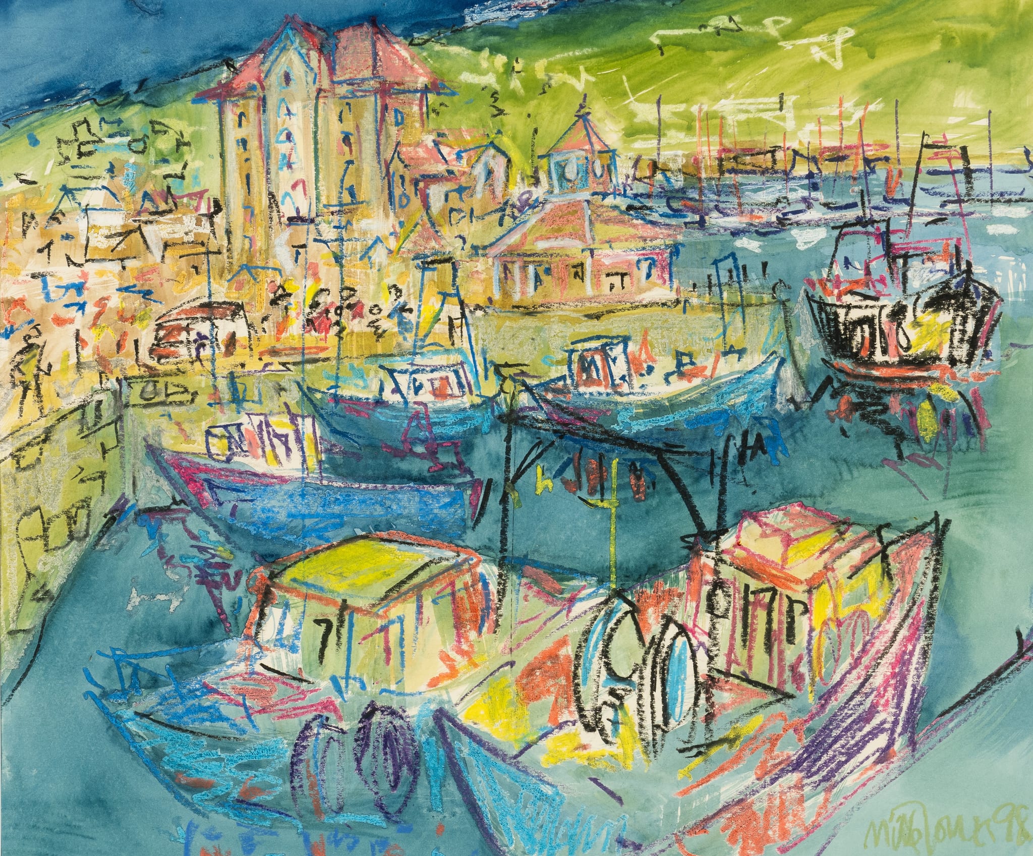 Fishing Boats, Marina