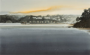 Coastal view at Dusk, Saundersfoot, Pembrokeshire