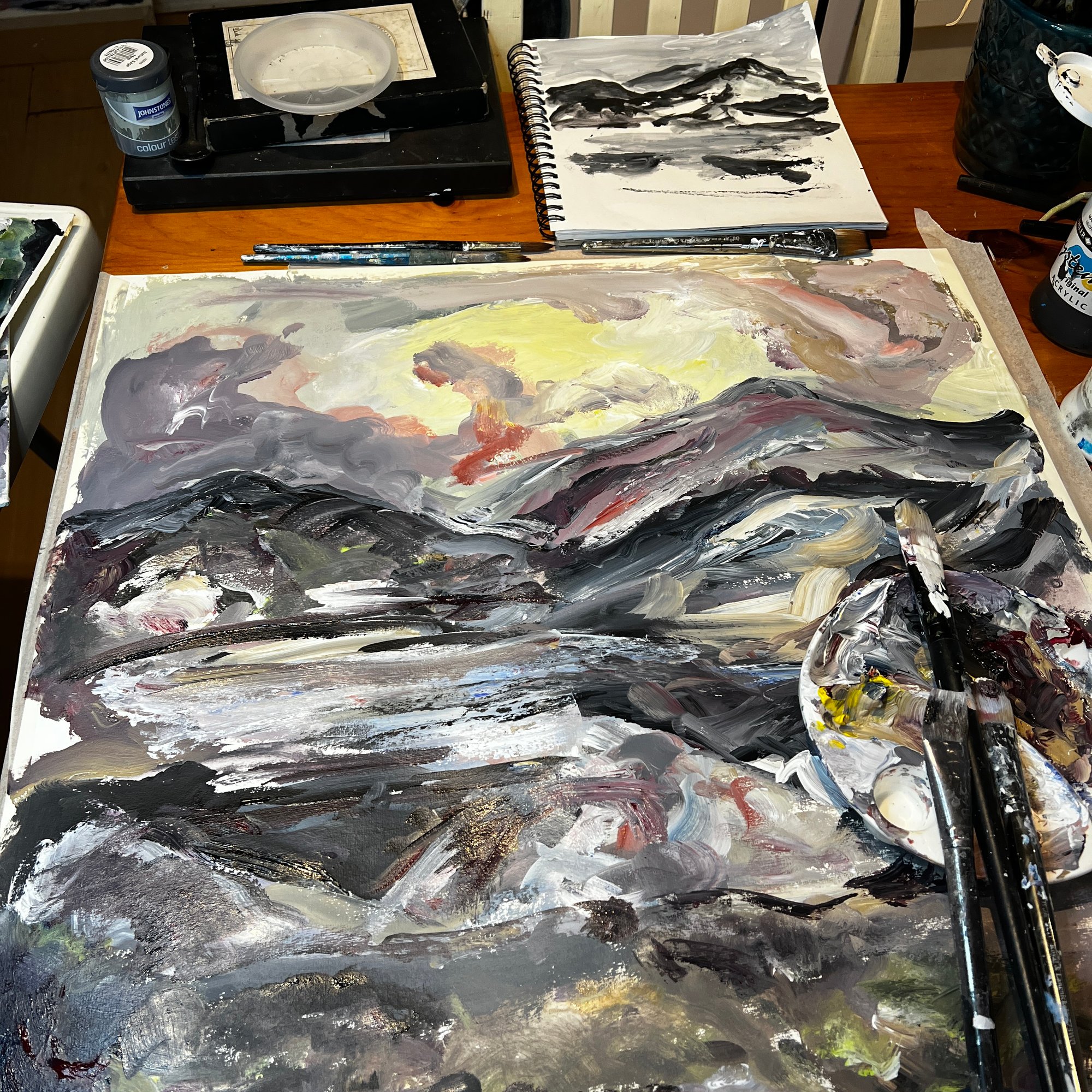 Llyn Gwynant Winter Colours