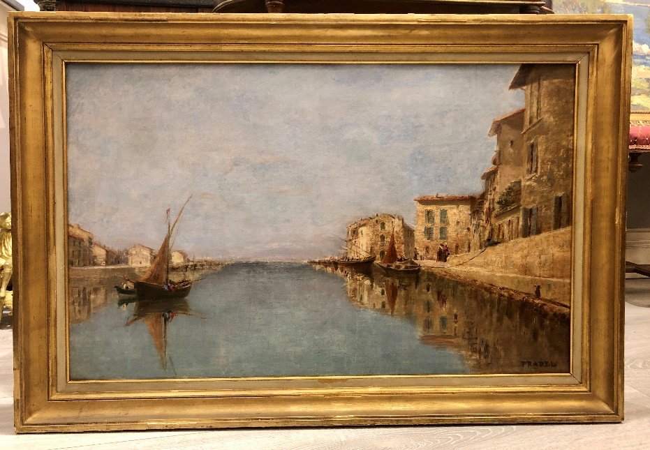 Marine, view of Martigues