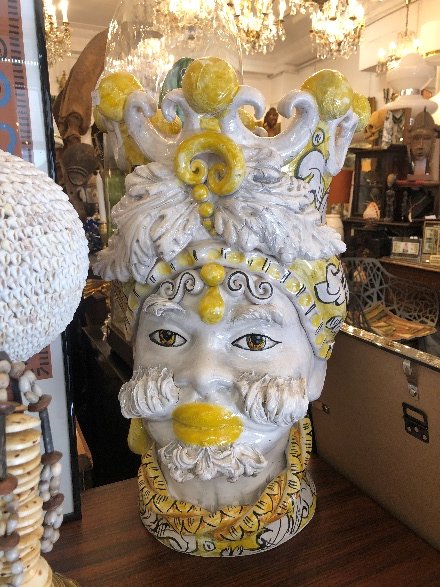 Sieman pair of Moor's head