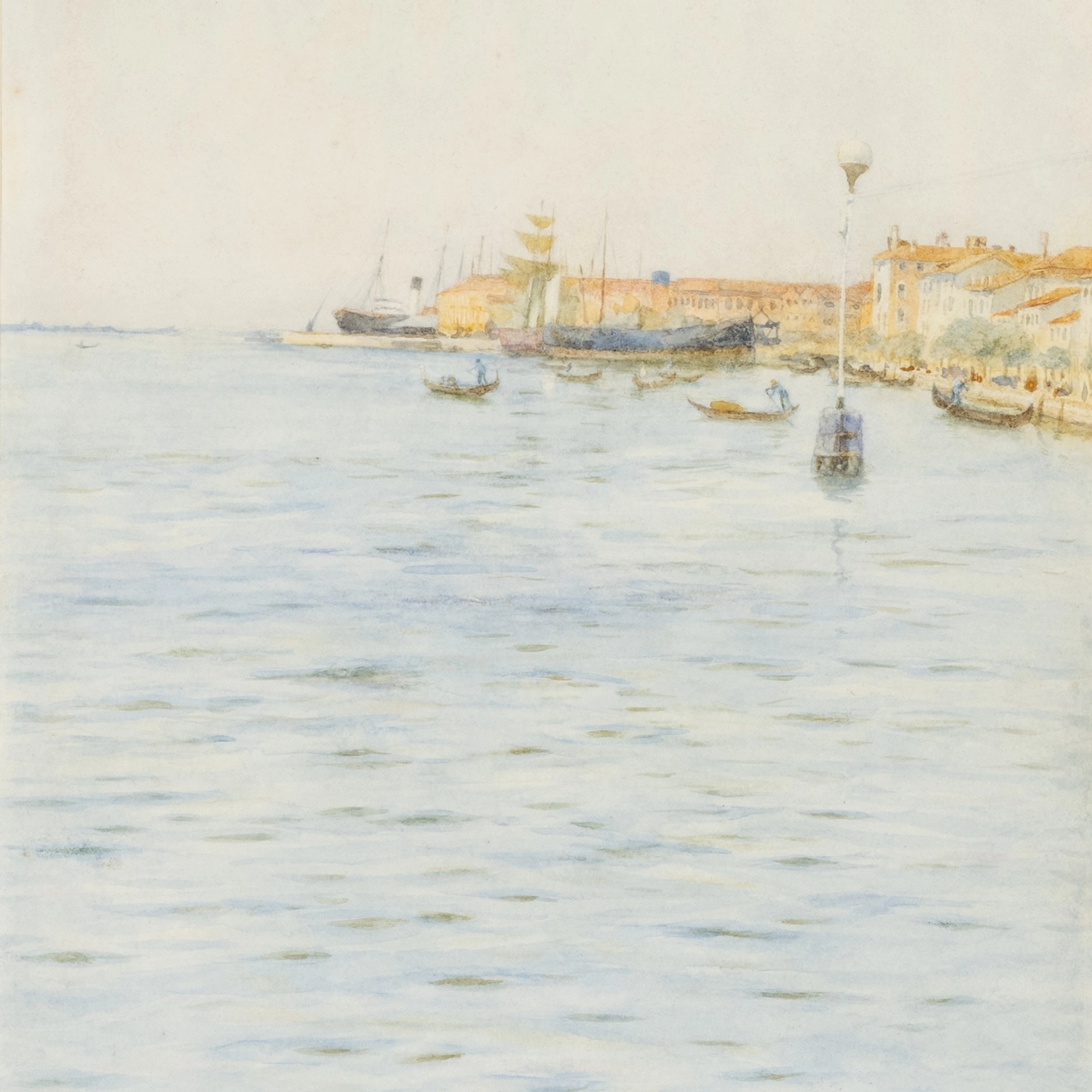 Looking towards the harbour